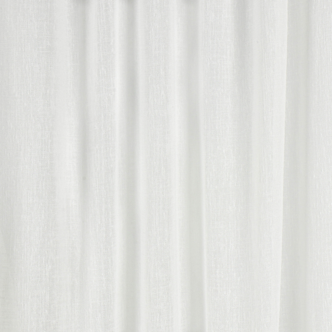 RK Classics 118" Carnegie Sheer White Fabric image 1 of 3