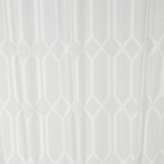 RK Classics 118" Moreover Sheer White Fabric image 2 of 2