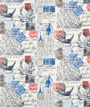 Premier Prints Amore Primary Natural Fabric