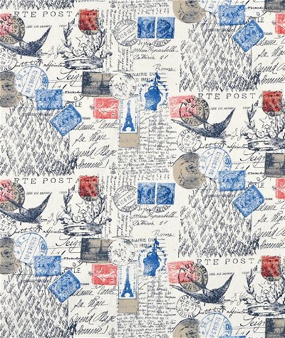 Premier Prints Amore Primary/Natural Canvas Fabric