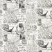 Premier Prints Amore Onyx/Natural Fabric