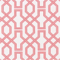 Ander Sunset Coral Luxe Canvas Fabric