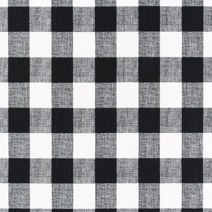 Premier Prints Anderson Black Slub Canvas Fabric image 1 of 2