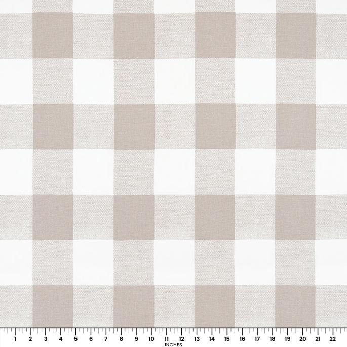 Premier Prints Anderson Ecru Fabric image 2 of 2