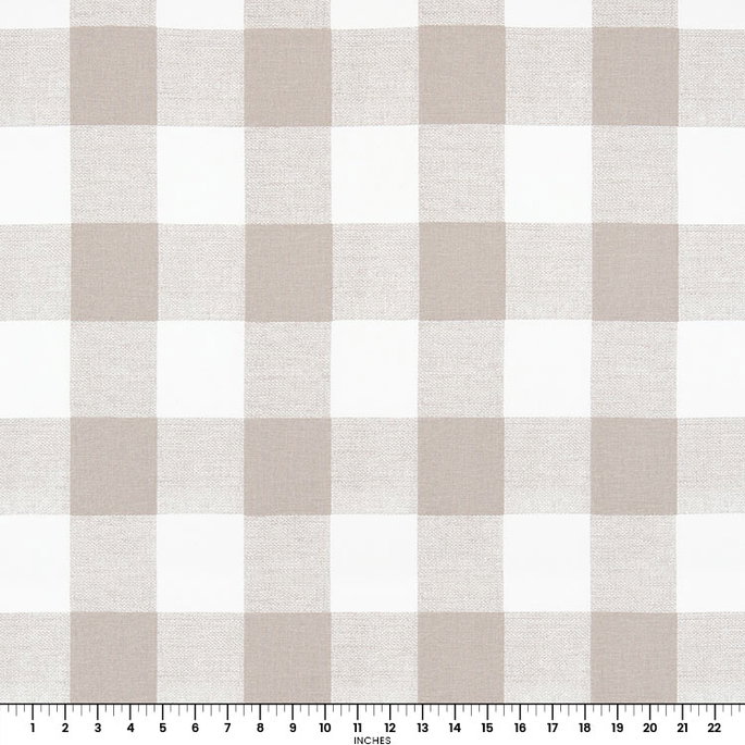 Premier Prints Anderson Ecru Fabric image 2 of 2