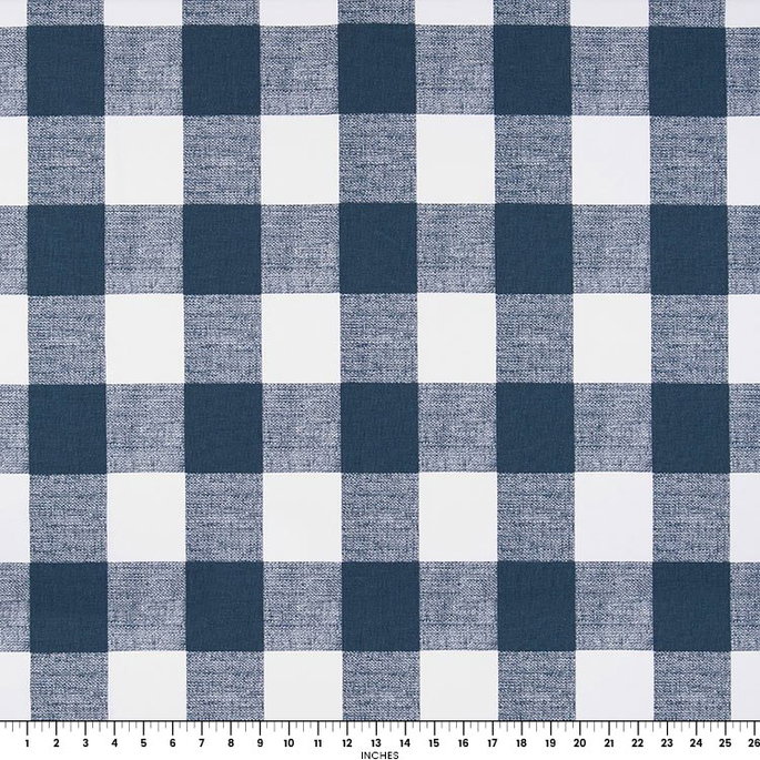 Premier Prints Anderson Premier Navy Fabric image 2 of 2