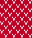Premier Prints Antlers Lipstick Canvas Fabric
