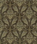 ABBEYSHEA Marie 87 Polished Walnut Fabric