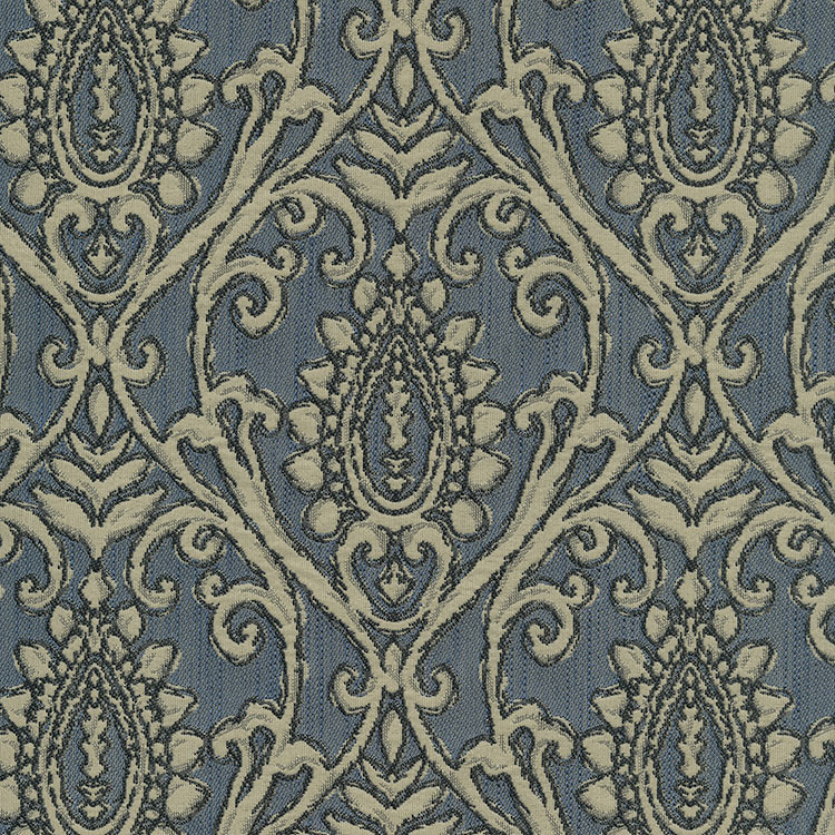 ABBEYSHEA Aster 305 Lapis Fabric