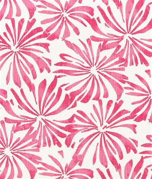 Premier Prints Aria Flamingo Slub Canvas Fabric