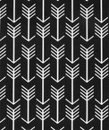 Premier Prints Arrow Black Fabric