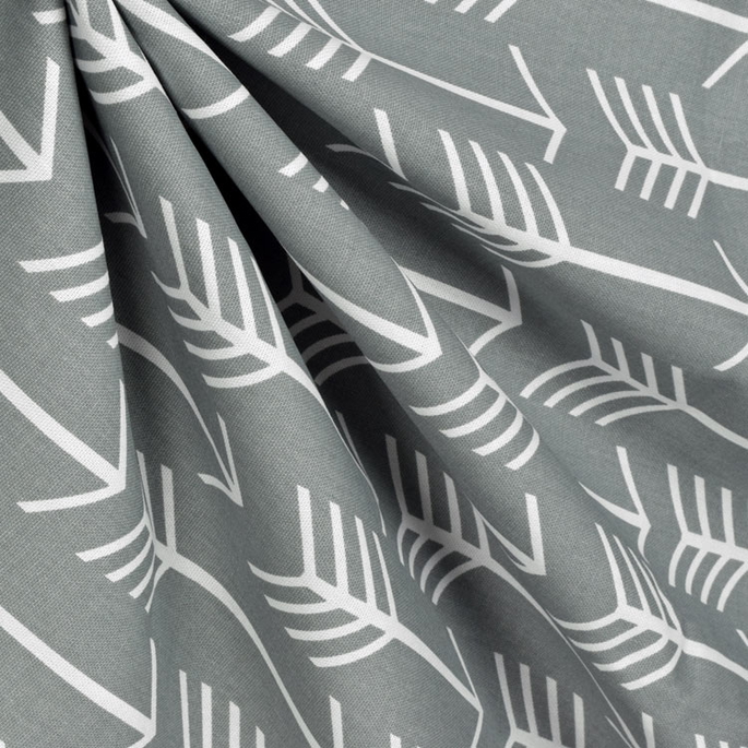 Premier Prints Arrow Cool Grey Fabric image 3 of 3
