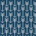 Premier Prints Arrow Premier Navy/White Twill Fabric