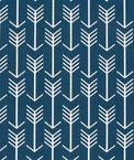Premier Prints Arrow Premier Navy/White Twill Fabric