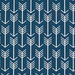 Premier Prints Arrow Premier Navy/White Twill Fabric thumbnail image 1 of 1