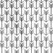 Premier Prints Arrow White Black Fabric