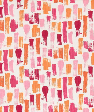 Premier Prints Artist Flamingo Slub Canvas Fabric