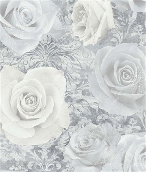 NextWall Peel & Stick Reverie Grey Wallpaper