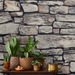 NextWall Peel &amp; Stick Cornish Faux Stone Natural Wallpaper thumbnail image 4 of 4