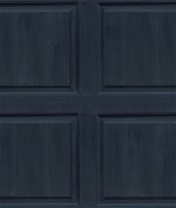 NextWall Peel & Stick Washed Faux Panel Navy Wallpaper