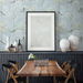 NextWall Peel &amp; Stick Bird Garden Light Blue Wallpaper thumbnail image 3 of 4