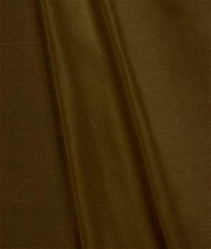 Premium Cinnamon Silk Shantung Fabric