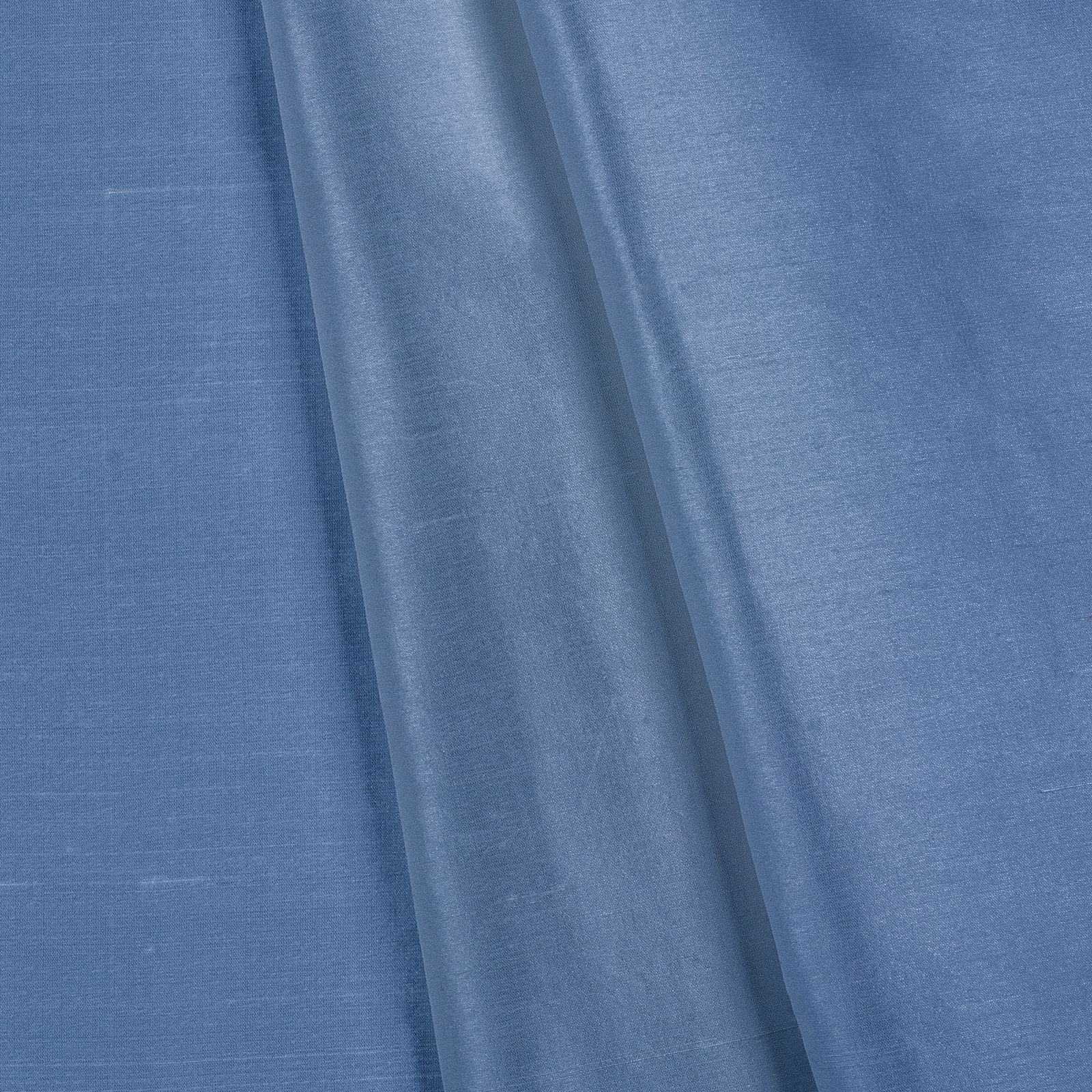 Premium Cobalt Silk Shantung Fabric | OnlineFabricStore