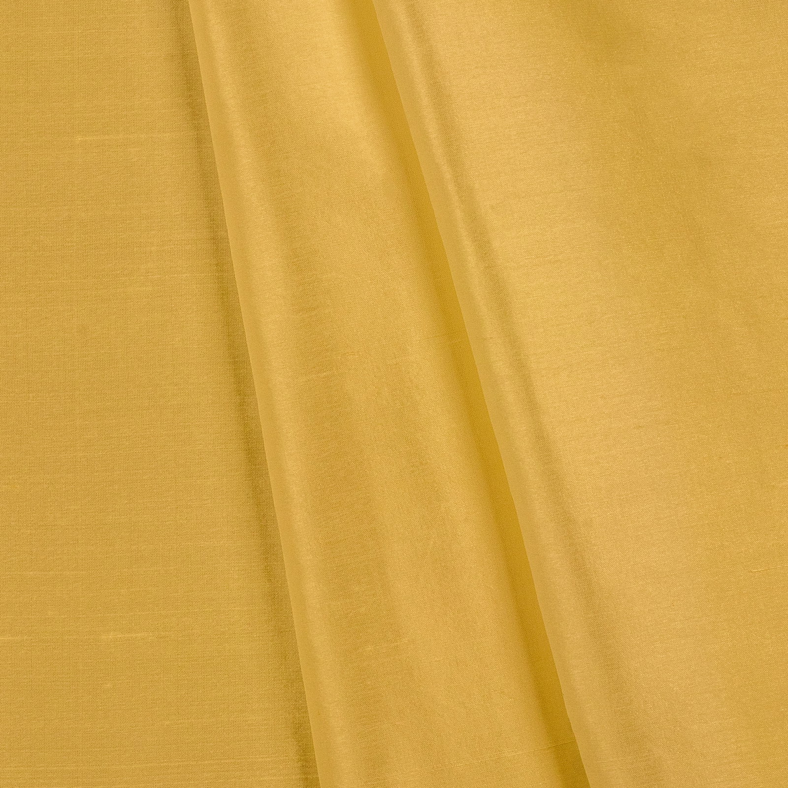 Golden Bronze Metallic Shantung Silk Fabric