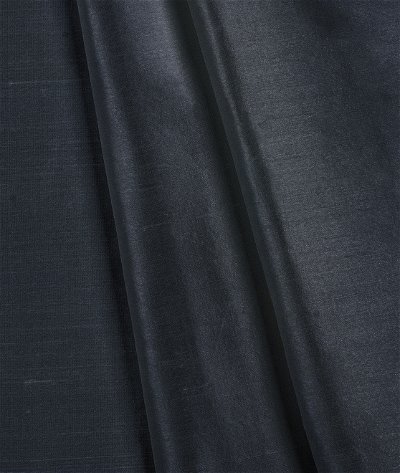 Premium Midnight Silk Shantung Fabric