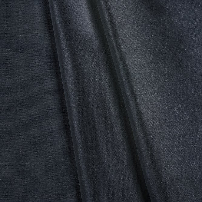 Premium Midnight Silk Shantung Fabric