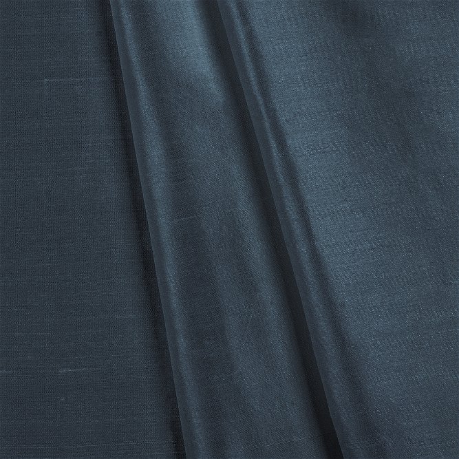 Premium Navy Silk Shantung Fabric