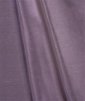 Premium Plum Silk Shantung Fabric