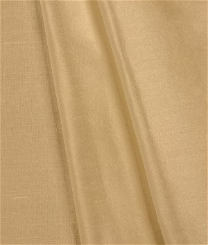 Premium Saffron Silk Shantung Fabric