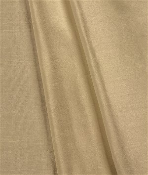 Premium Teak Silk Shantung Fabric