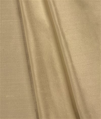 Premium Teak Silk Shantung Fabric