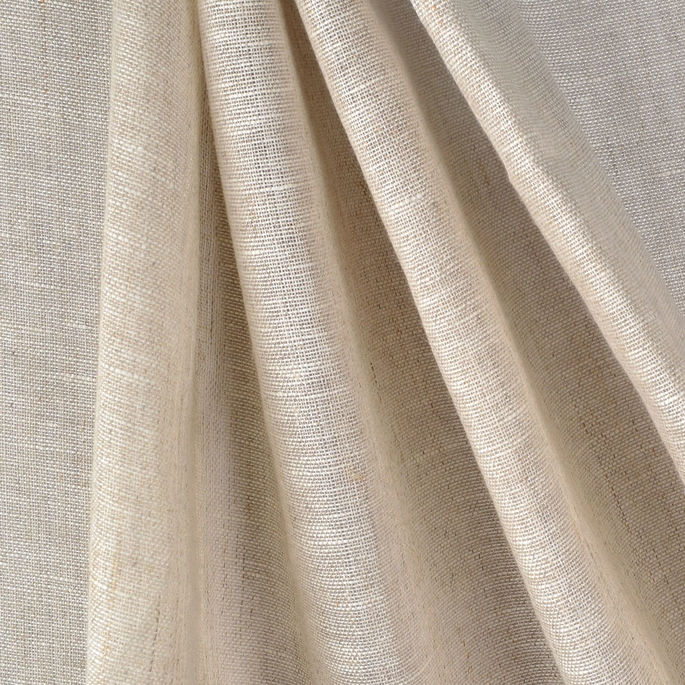 Oatmeal Linen Scrim Fabric image 2 of 2