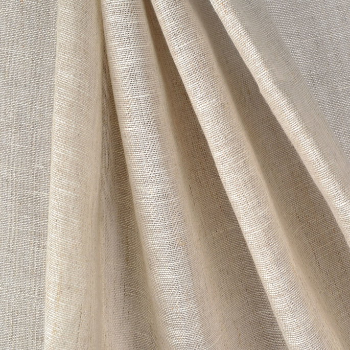 Oatmeal Linen Scrim Fabric image 2 of 2