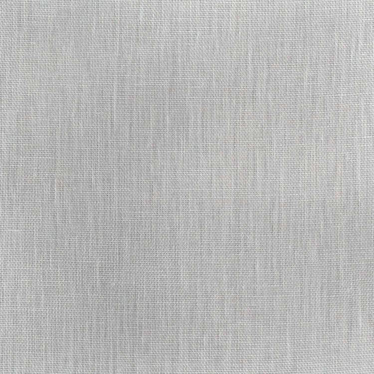 Silver Linen Scrim Fabric