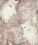 Seabrook Designs Chadwick Portrait Metallic Pearl & Mauve Wallpaper