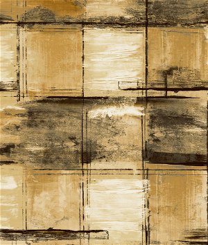 Seabrook Designs Curie Texture Metallic Gold & Ebony Wallpaper