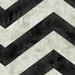Seabrook Designs Hubble Chevron Metallic Ebony & Ivory Wallpaper