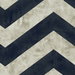 Seabrook Designs Hubble Chevron Metallic Midnight Blue Wallpaper