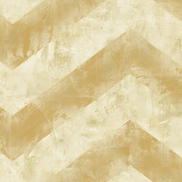 Seabrook Designs Hubble Chevron Metallic Gold & White Wallpaper