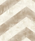 Seabrook Designs Hubble Chevron Metallic Taupe & Ivory Wallpaper