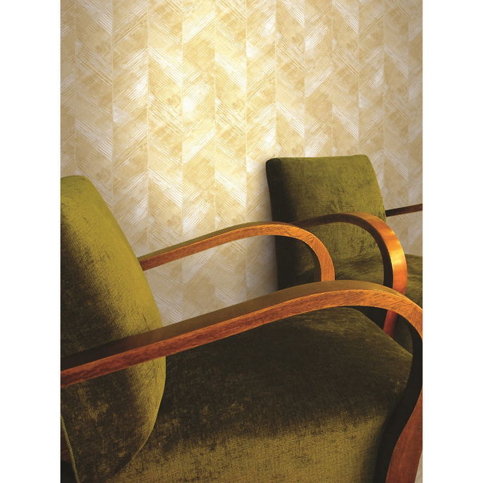 Seabrook Designs Hubble Texture Metallic Gold Wallpaper image 2 of 2
