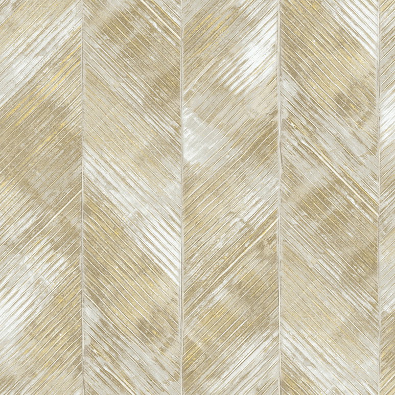 Seabrook Designs Hubble Texture Metallic Pearl &amp; Taupe Wallpaper
