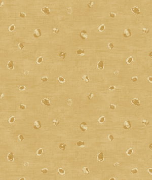 Seabrook Designs Hubble Dots Metallic Gold Wallpaper