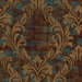 Seabrook Designs Kepler Damask Metallic Gold & Spruce Wallpaper