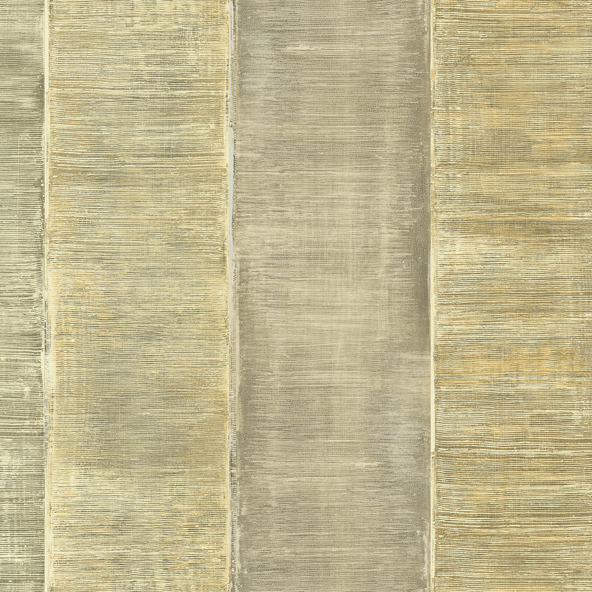Seabrook Designs Kepler Stripe Antique Gold Wallpaper | OnlineFabricStore