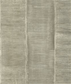 Seabrook Designs Kepler Stripe Silver Wallpaper